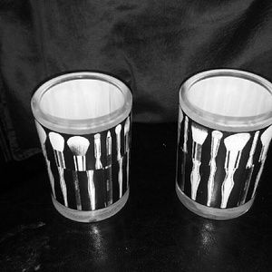 Vanity cups/ brush holders